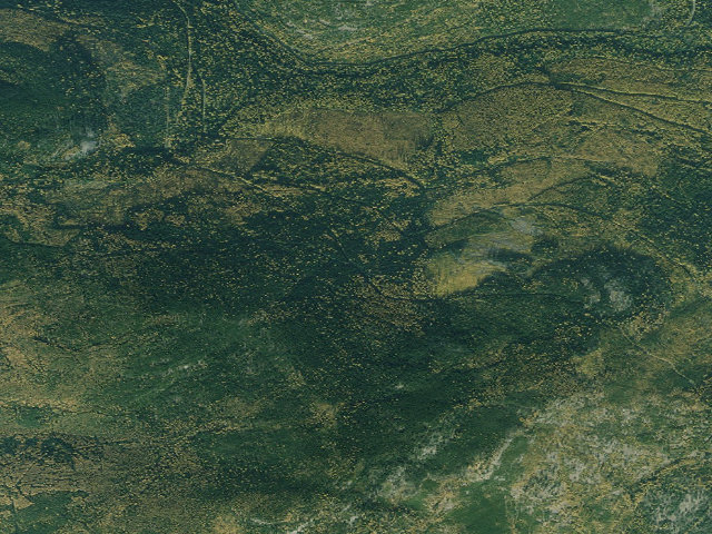 Aerial image of USFS dispersed camp — MT #706
