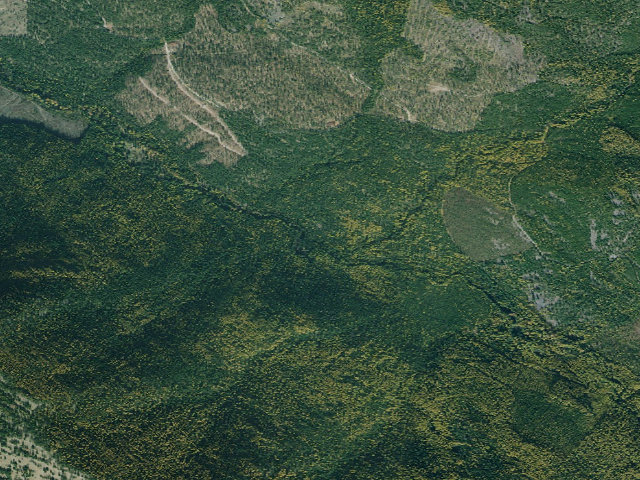 Aerial image of USFS dispersed camp — MT #751