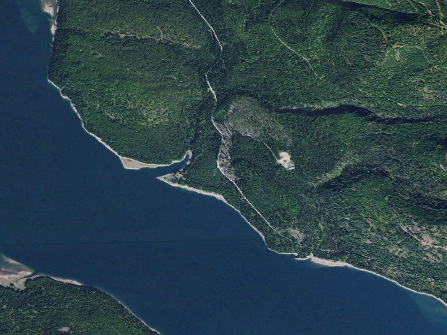 Aerial image of USFS dispersed camp — MT #759