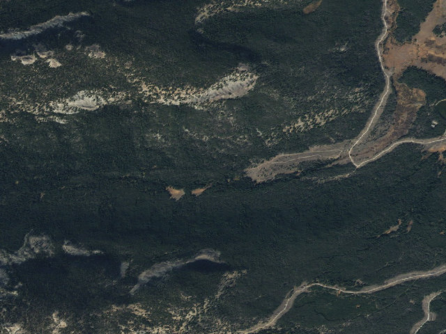 Aerial image of USFS dispersed camp — MT #760