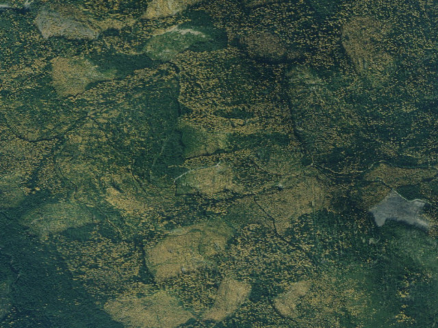 Aerial image of USFS dispersed camp — MT #768