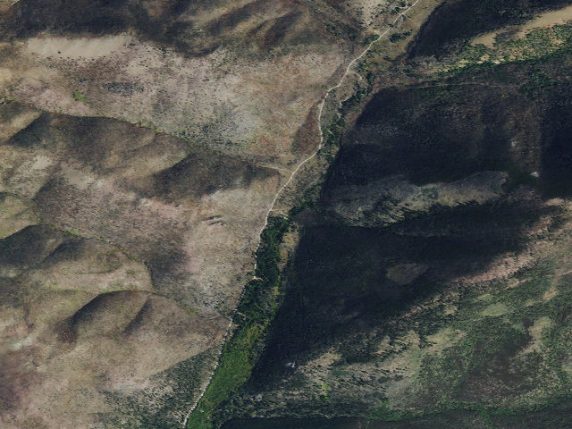 Aerial image of USFS dispersed camp — MT #781