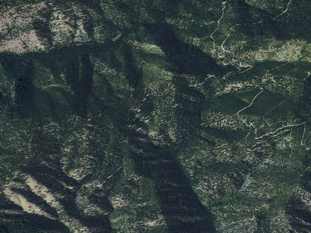Aerial image of USFS dispersed camp — MT #804