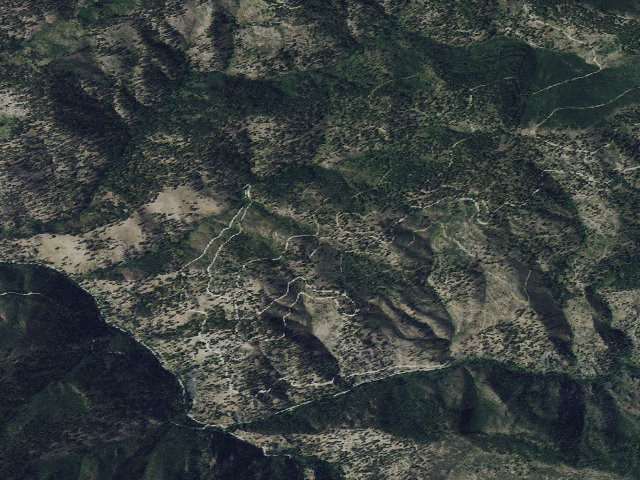 Aerial image of USFS dispersed camp — MT #841