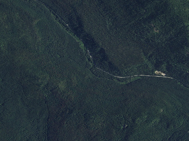 Aerial image of USFS dispersed camp — Pend Oreille County, WA