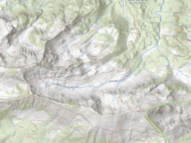 USGS topographic map of USFS dispersed camp — Snohomish County, WA