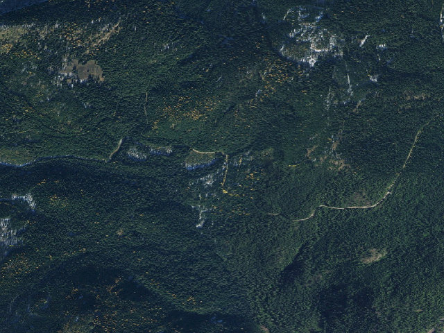 Aerial image of USFS dispersed camp — WA #15