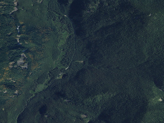 Aerial image of USFS dispersed camp — WA #3