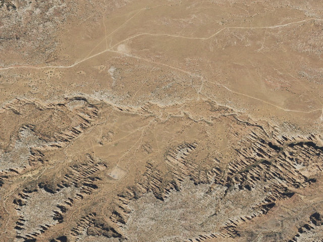 Aerial image of Utah Trust Land Dispersed Camping — Grand County, UT (38.5870, -109.7297)