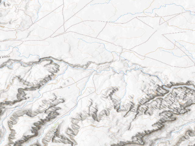 USGS topographic map of Utah Trust Land Dispersed Camping — Grand County, UT (38.5870, -109.7297)