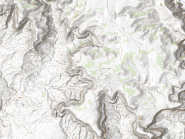USGS topographic map of Utah Trust Land Dispersed Camping — Kane County, UT (37.2069, -112.8069)