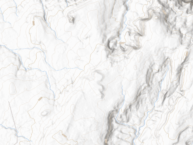 USGS topographic map of Utah Trust Land Dispersed Camping — San Juan County, UT (37.4771, -110.3750)