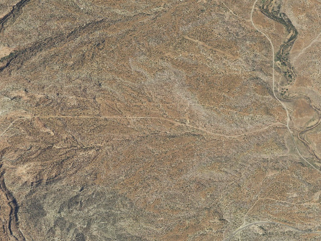 Aerial image of Utah Trust Land Dispersed Camping — San Juan County, UT (37.5756, -109.6077)