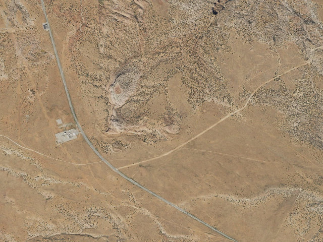 Aerial image of Utah Trust Land Dispersed Camping — San Juan County, UT (38.3287, -109.4191)