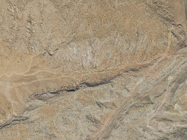 Aerial image of Utah Trust Land Dispersed Camping — San Juan County, UT (38.4220, -109.4486)