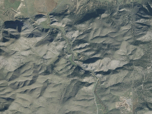 Aerial image of Utah Trust Land Dispersed Camping — Utah County, UT (39.9033, -111.8938)