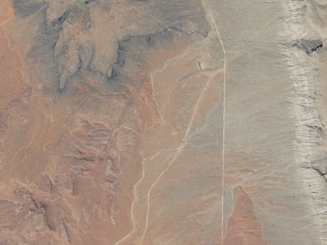 Aerial image of Utah Trust Land Dispersed Camping — Washington County, UT (37.0517, -113.3138)