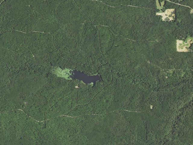 Aerial image of Valentine Lake Rec Area