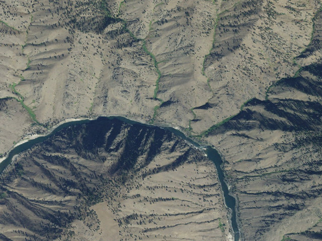 Aerial image of Van Creek
