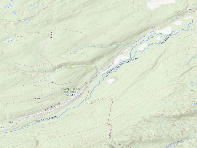 USGS topographic map of Van