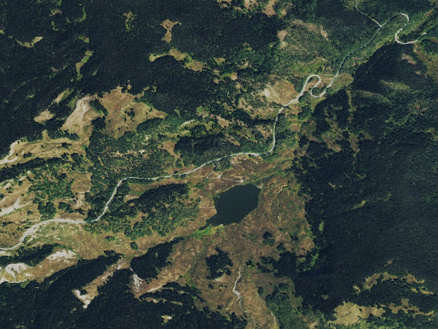 Aerial image of Vaughan Lake
