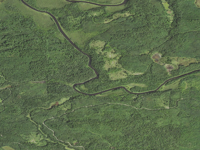 Aerial image of Vermilion River Site 6