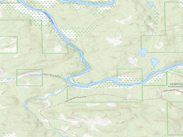 USGS topographic map of Vermilion River Site 6