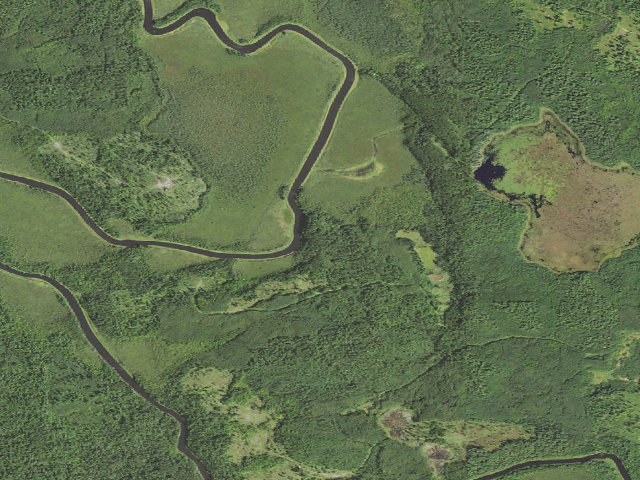 Aerial image of Vermilion River Site 7