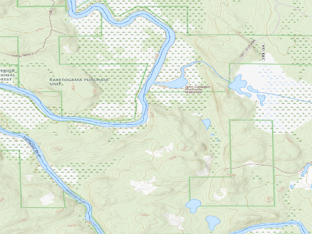 USGS topographic map of Vermilion River Site 7