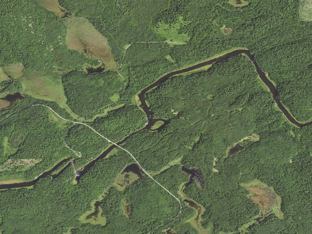Aerial image of Vermilion River Site 8