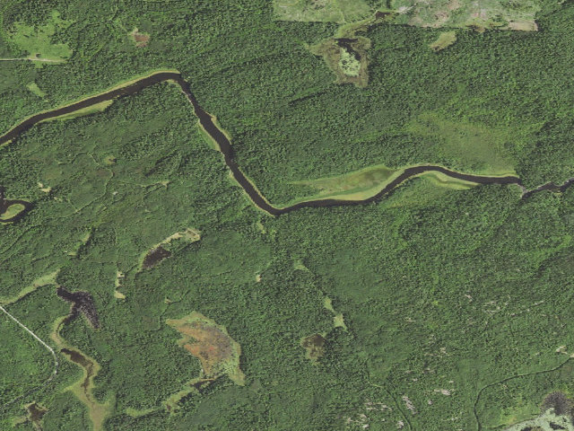 Aerial image of Vermilion River Site 9