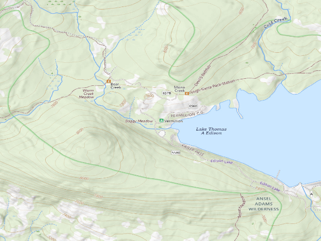 USGS topographic map of Vermillion