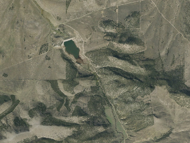 Aerial image of Vernon Reservoir