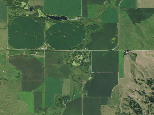 Aerial image of Victoria Springs SRA
