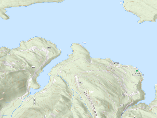 USGS topographic map of View Improvement Logging Disp. Camp