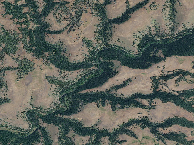 Aerial image of Vigne Campground