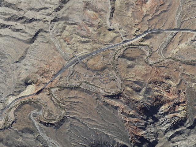 Aerial image of Virgin River Canyon Recreation Area (P)