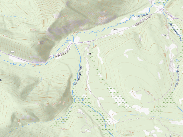 USGS topographic map of Vitamin Water