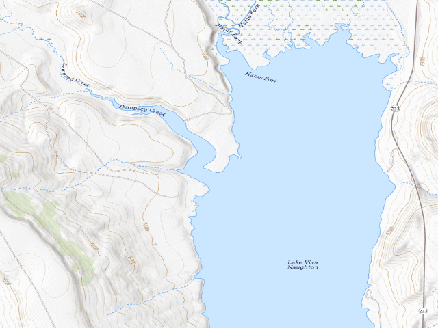 USGS topographic map of Viva Naughton PAA — Dempsey Point