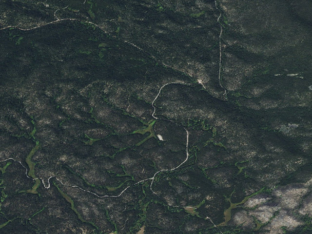 Aerial image of W Fk Rock Cr