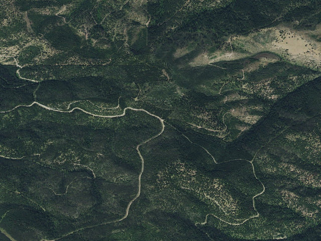 Aerial image of W.Fk. Tyler Saddle
