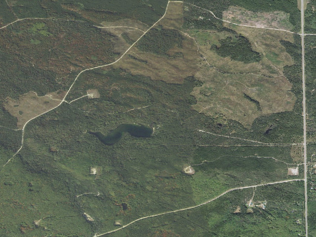 Aerial image of Wagner Lake Recreation Area