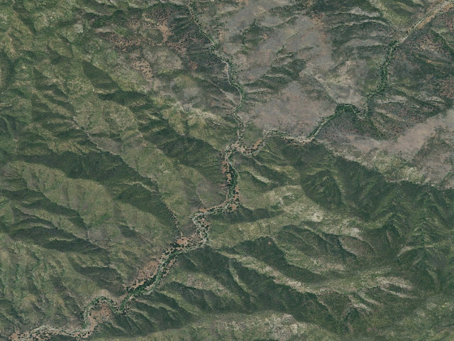 Aerial image of Wagon Flat