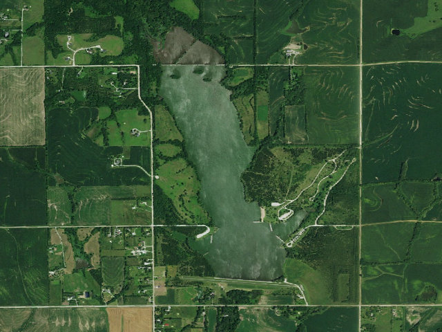Aerial image of Wagon Train SRA