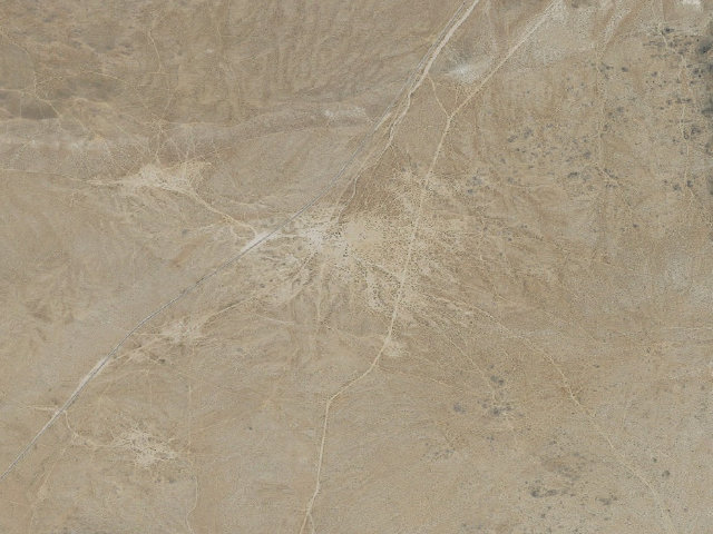 Aerial image of Wagon Wheel Off Highway Vehicle Staging Area
