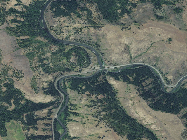 Aerial image of Wallowa & Grande Ronde Wild And Scenic Rivers
