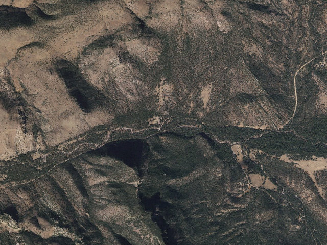 Aerial image of Walnut Grove Campground