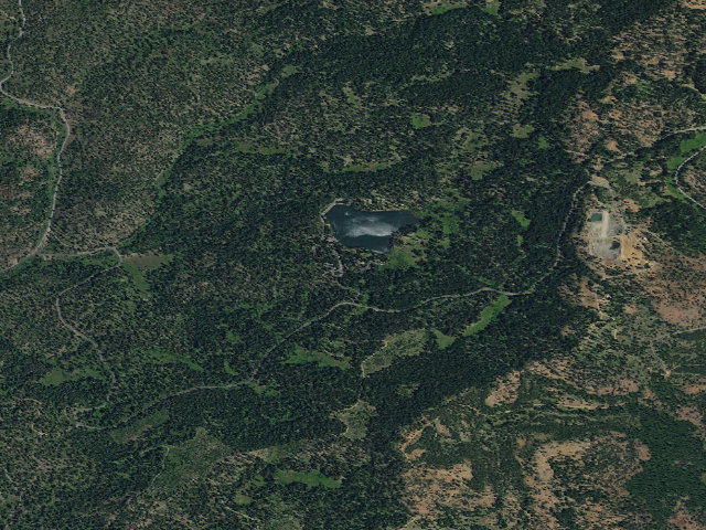 Aerial image of Walton Lake