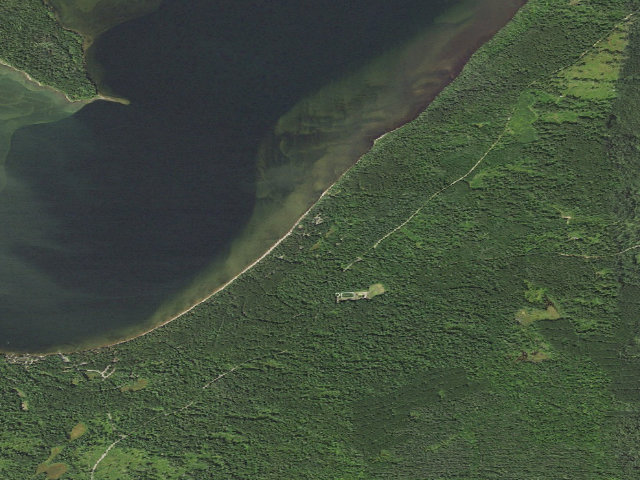 Aerial image of Wanaki Campground