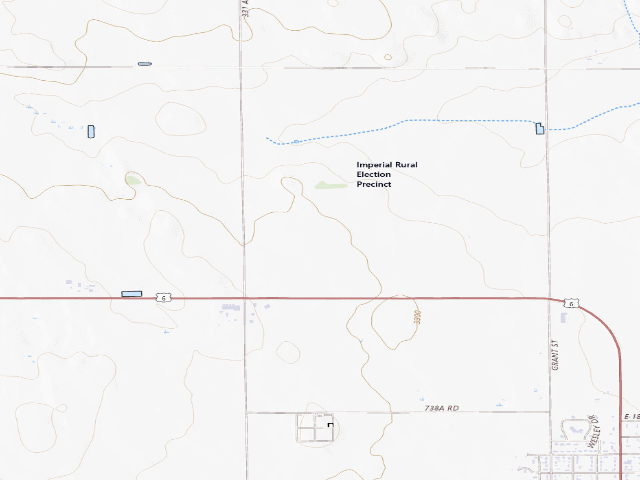 USGS topographic map of Wanamaker WMA